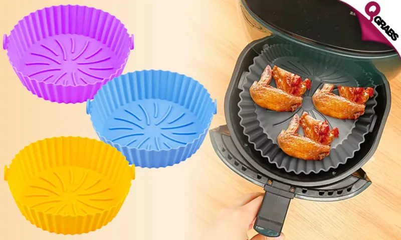 Reusable Silicone Air Fryer Liners!